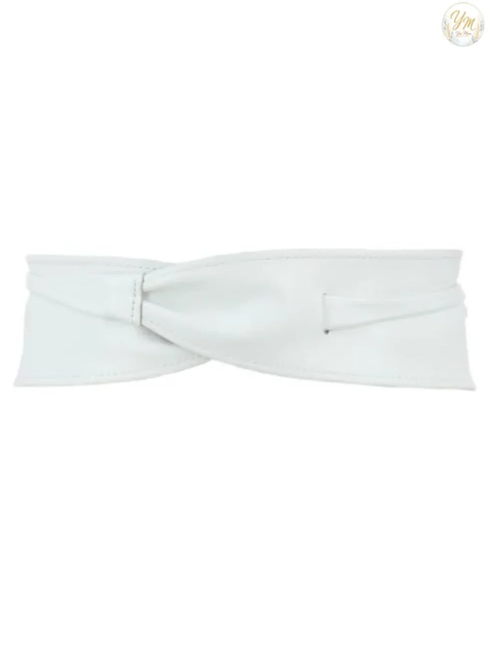 Italian Leather Obi Belt Adjustable Wide Waist Belt Women's Fashion